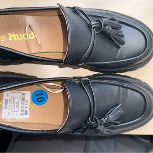 Mudd Men's Black Tassel Loafers